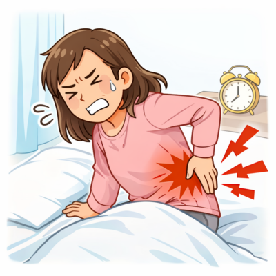 起床時の腰痛